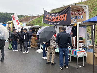 出店の様子